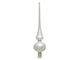 Decoris visera de cristal mate blanco invierno ø6x26cm