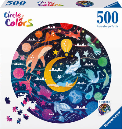 RAVENSBURGER JIGSAW puzzle Circle di colori Dreams, 500st.
