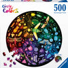 RAVENSBURGER JIGSAW puzzle Circle di colori insetti, 500st.