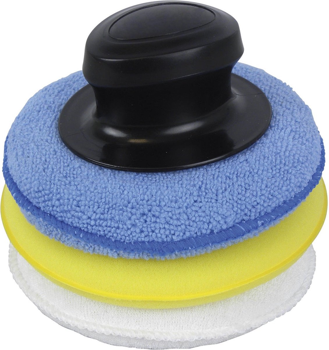 Protecton polijst pad set - 3-delig - met handgreep
