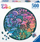 Ravensburger Jigsaw Puzzle Circle o Color Mushrooms, 500º.