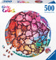 Ravensburger jigsaw puzzle circle or color shells, 500st.