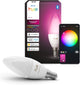 Lámpara de vela LED Philips Hue - casquillo E14 - contiene 1 lámpara - luz blanca y de color regulable - iluminación inteligente