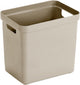Sunware sigma home opbergbox 25l beige 350 x 246 x 363 mm