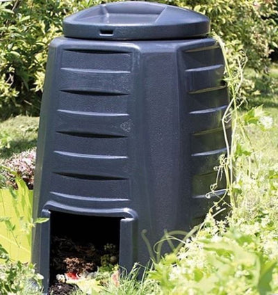 Prosperplast ecocompo - contenitore per compost - 340 litri - resistente alle intemperie - compostaggio veloce