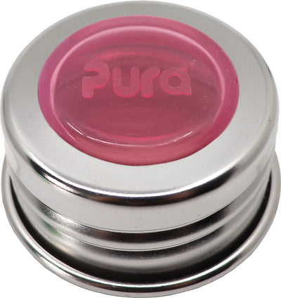 Pura universele dop - roestvrijstalen ring met silicone afsluitdisk rose