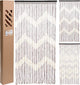 Tenda sans marque senza marchio h s collection porta esterna in bambù 90 x 180 cm