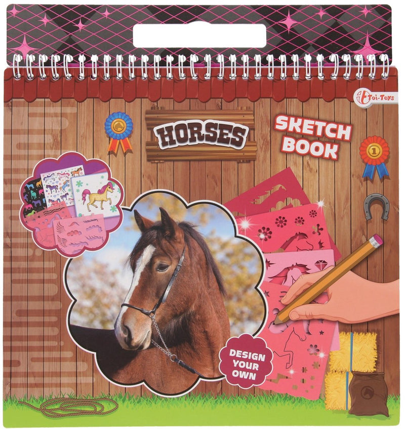 Diseña tu propio libro de bocetos de pony