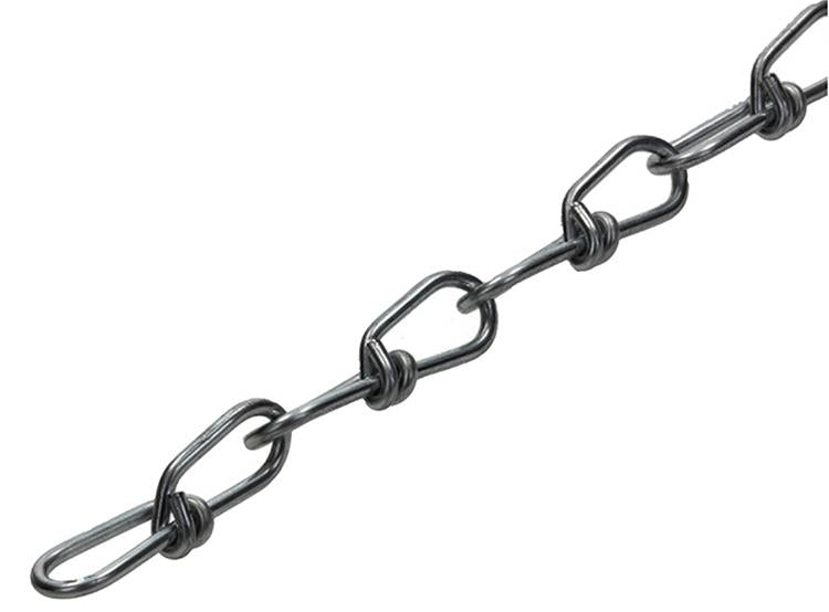 Mack 1005294 - catena victor zincata din5686ø 2mm l 28mm 2m wwl 32 kg | 5 pezzi