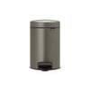 Brabantia Brabantia Newicon Pedal Bin 3L Platinum