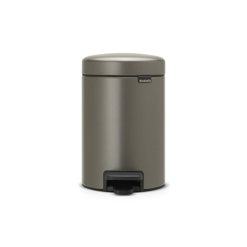 Brabantia Brabantia Newicon Pedal Bin 3L Platinum