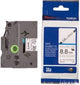 Brother labeltape krimpkous hse hse221e tapekleur: wit tekstkleur:zwart 9.0 mm 1.5 m