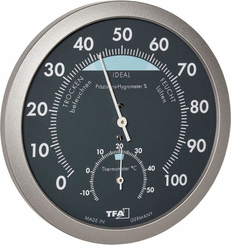 Tfa dostmann 45.2043.51 45.2043.51 termoigrometro antracite, argento