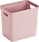 Sunware sigma home opbergbox 25l - 35x24.6x36.6 cm - roze