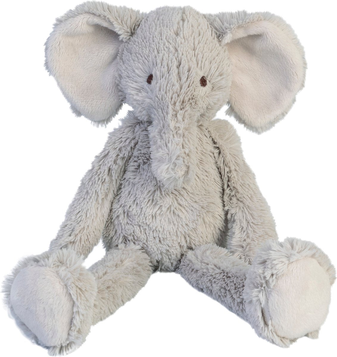 Peluche enzo elefante caballo feliz 28cm - gris - peluche bebé