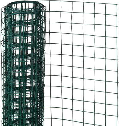 Nature - verzinkt staal gaas - 5 x 1m - groen - 12,7mm mazen