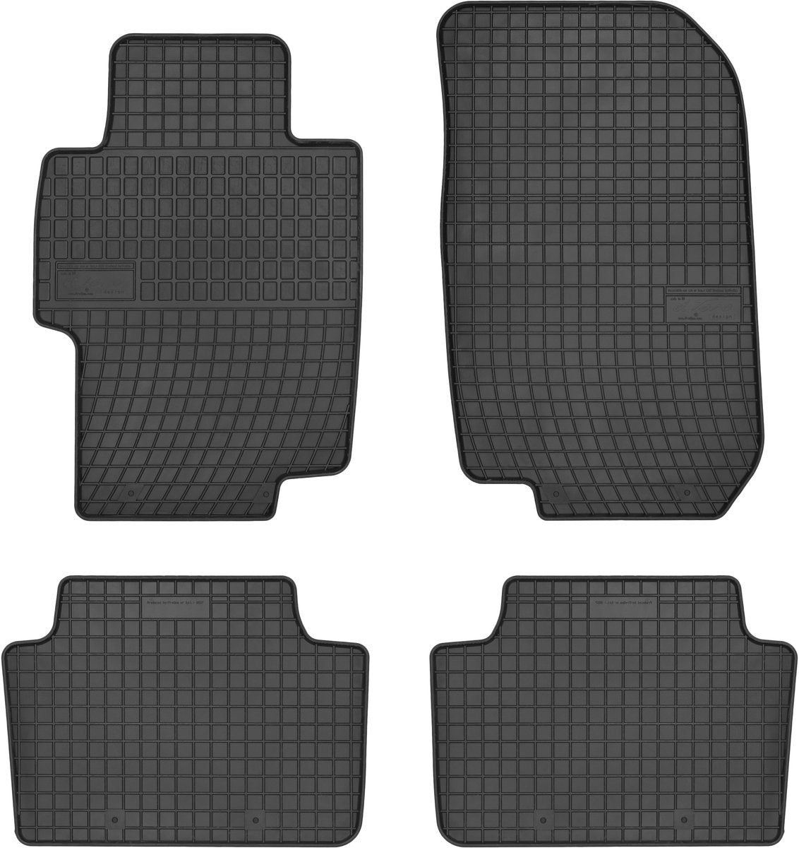 Alfombrillas goma frogum honda acuerdo 2003-2008 -