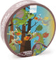 Puzzle con contorni da grattare - draghi - 25,5x26 cm - 29 pezzi - 3 anni