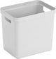 Sunware - sigma home opbergbox 25l wit - 35 x 24,6 x 36,3 cm