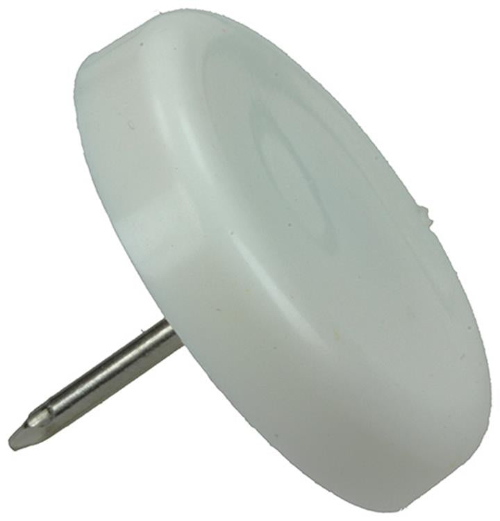 Mack 1047753 - chiodo scorrevole per sedia plastica bianco ø 28 mm 4 pz | 6 pezzi