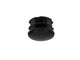 Mack 1047755 - tappo in plastica nero ø 16 mm 4 pz | 6 pezzi