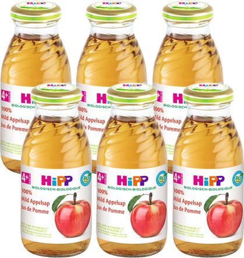 Succo di mela delicato Hipp bio da 4 mesi - 6 pezzi 200ml - nl-bio-01