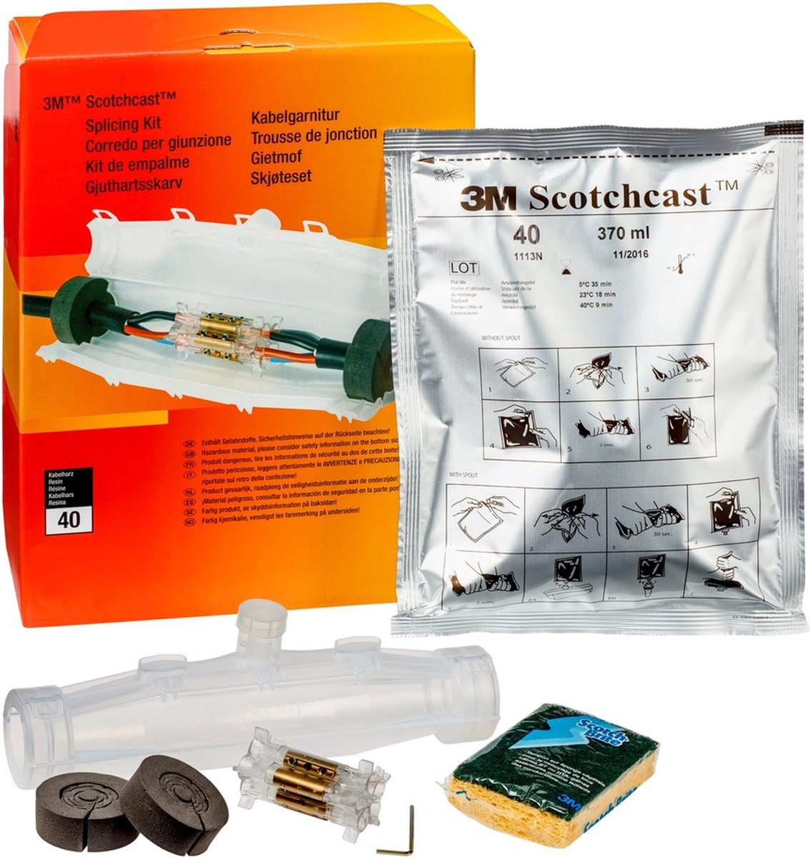 Canalina copricavo scotchcast da 3 m - 7000092599 - e2pfq