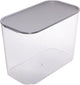 Idesign - contenitore id wallspace con coperchio alto - plastica riciclata - trasparente