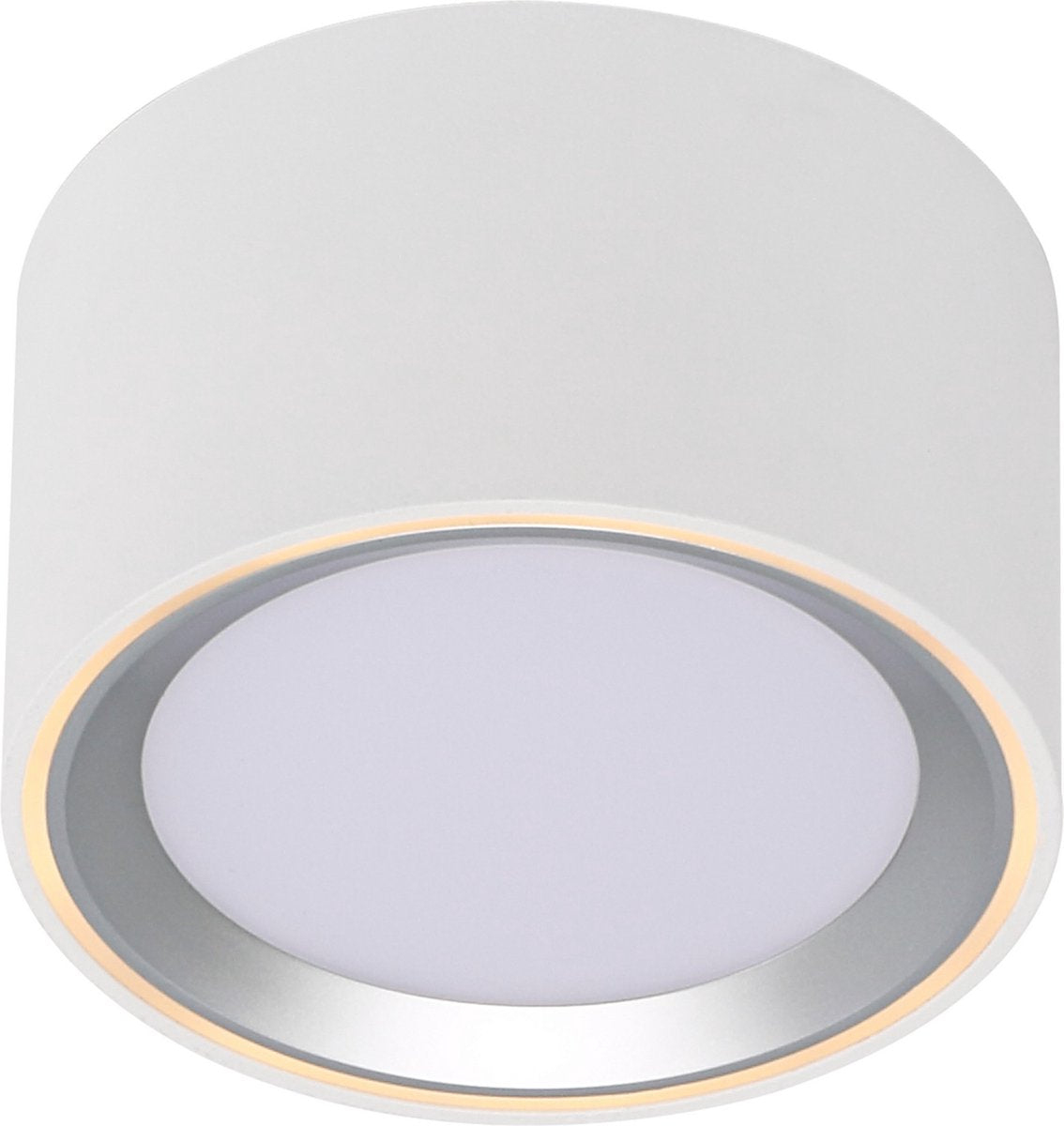 Nordlux fallon surface-downlight-3 step moodmaker™ dimming-wit staal