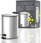 Eisl cosmetica pedaalemmer - bad - ca. 3l - met zacht sluitmechanisme - rvs