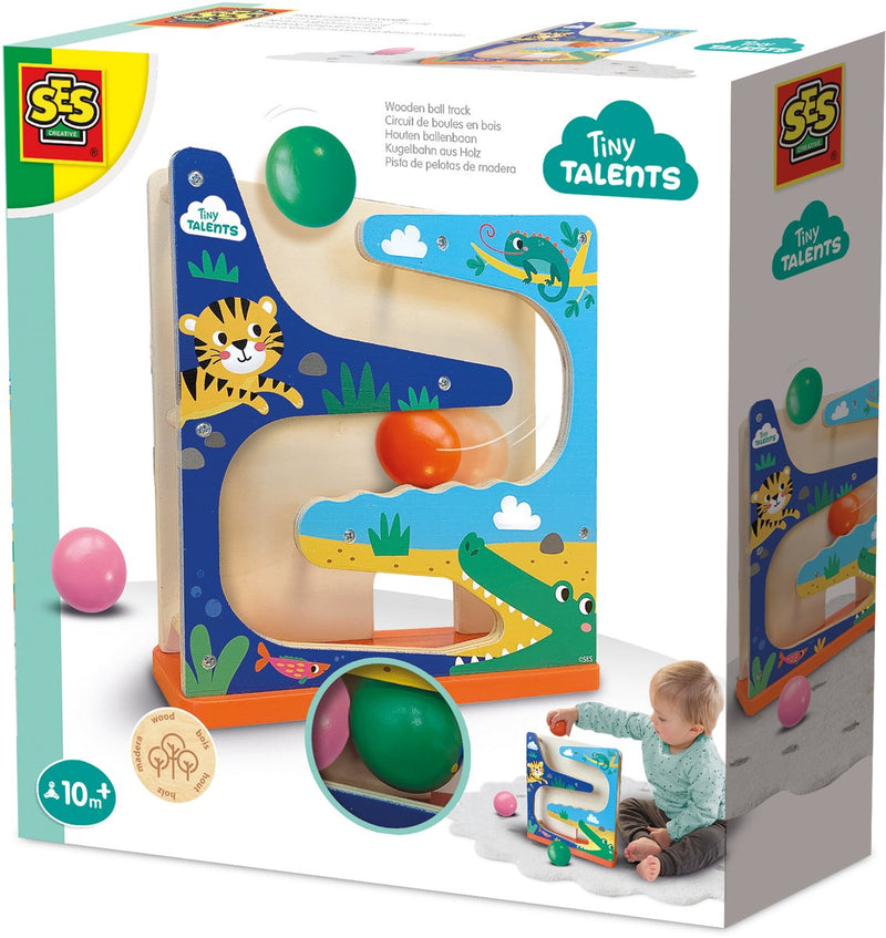 SES Tiny Tiny Talents Crocodile de madera Ballenbaan