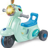Vtech 2in1 loopscooter blauw