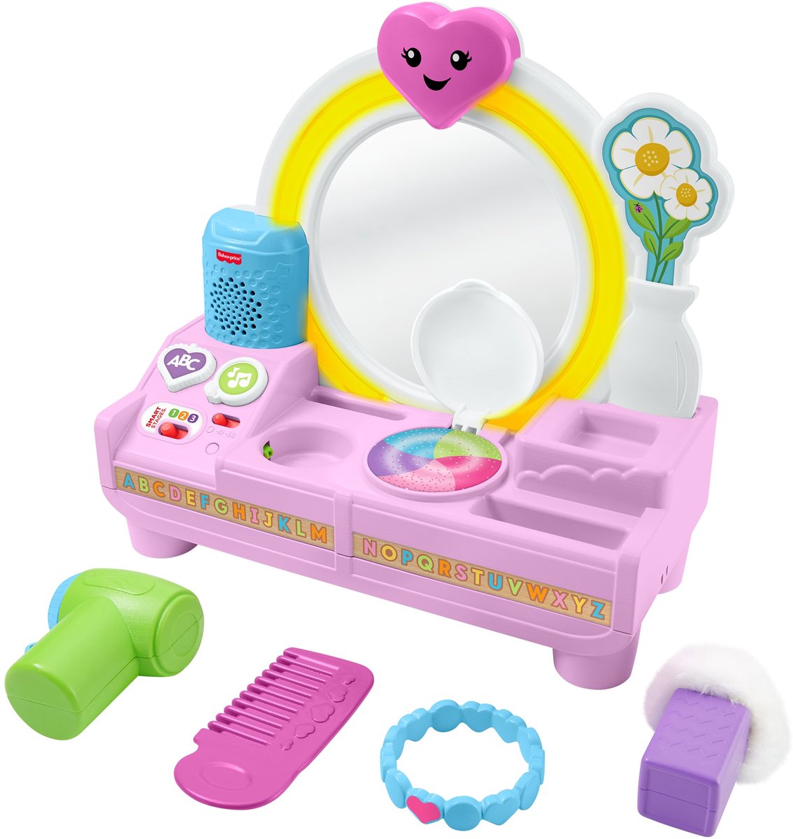 Fisher-price ríe, aprende, preparémonos, tocador - versión multilingüe