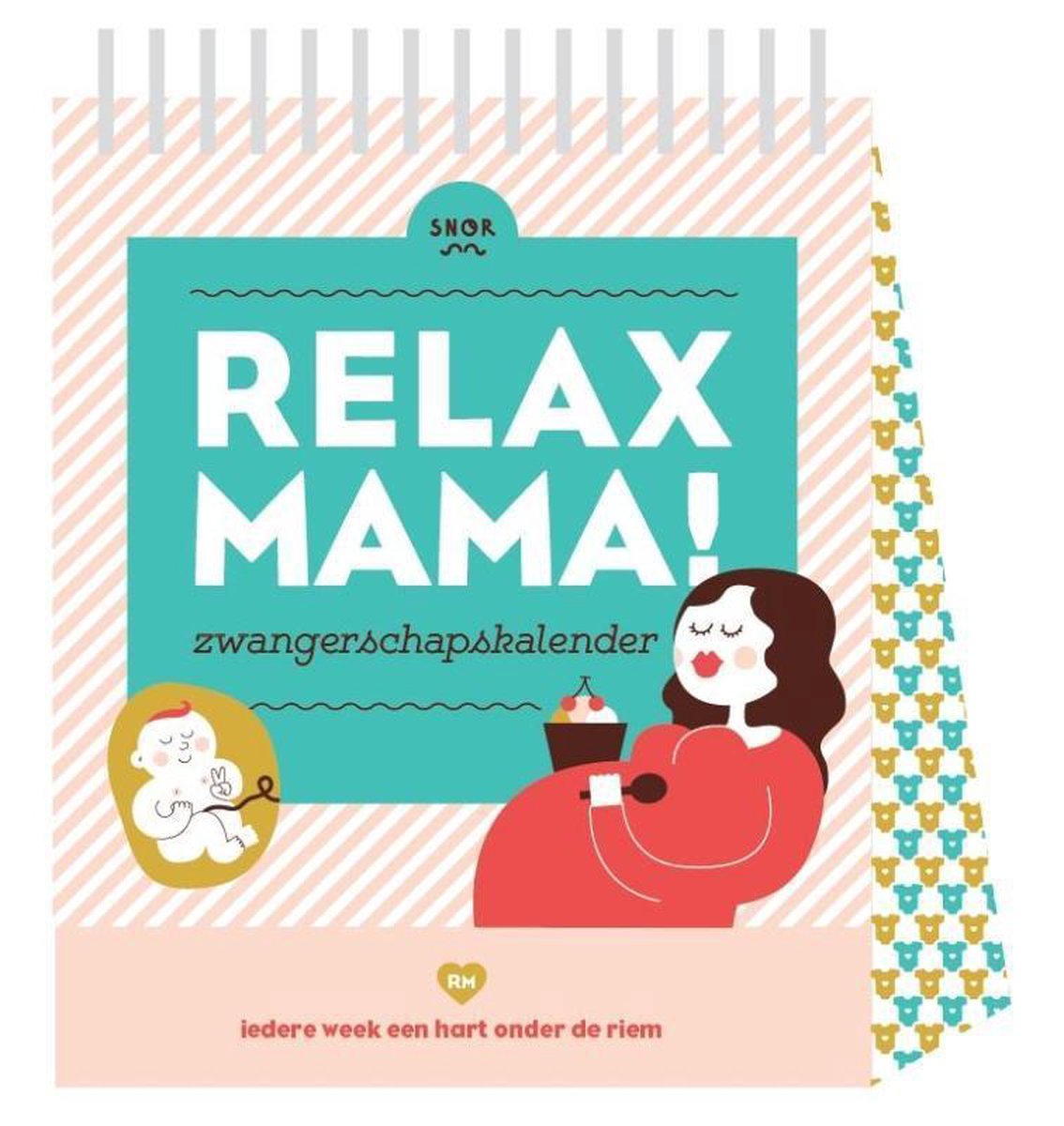 Merkloos sans marque relax mama! zwangerschapskalender
