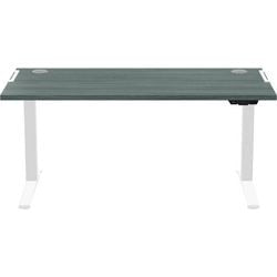 Levado height-adjustable desk 1400 x 800 oak