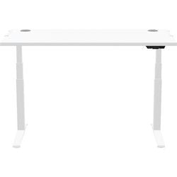 Levado height-adjustable desk 1800 x 800 white