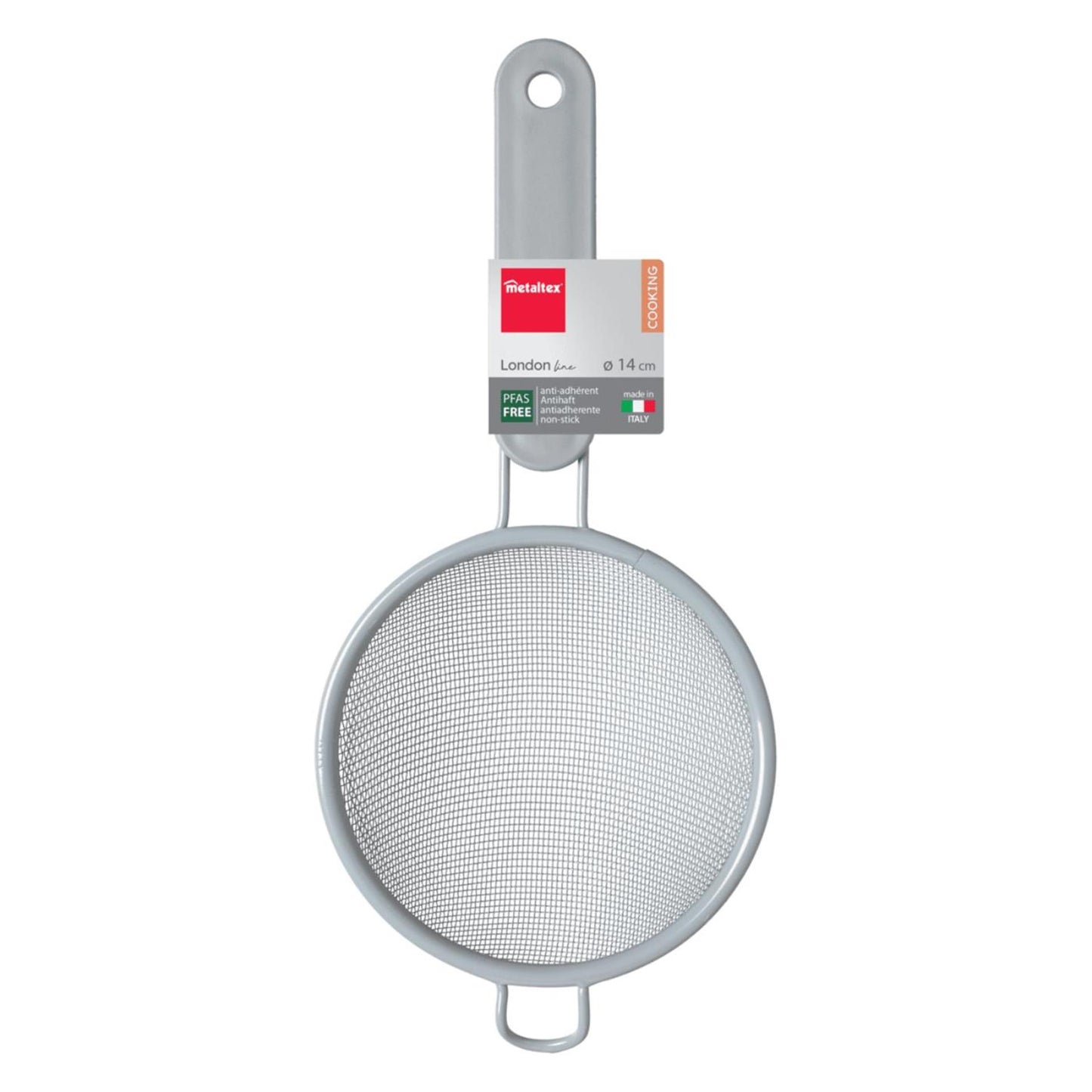Tamiz metaltex london line ø14cm gris