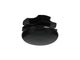 Mack 1047759 - tappo in plastica nero ø 25 mm 4 pz | 6 pezzi