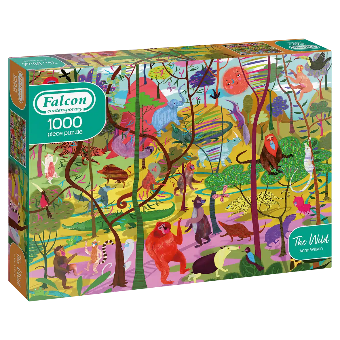 Jumbo Falcon Contemporary Puzzle - The Wild - 1000 pezzi