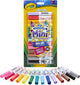Crayola - pennarelli - pip-squeaks -14 mini pennarelli lavabili per bambini