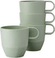 Mepal mok silueta - 4x 300 ml - koffiebeker - nordic sage