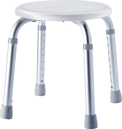 Sgabello da bagno Ridder Ridder round 110 kg bianco A00603101