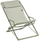 Lafuma transaswing - mecedora - silla de playa - sillón - ajustable - plegable - batyline - musgo