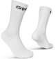 Gripgrab - calcetines de ciclismo de verano de corte alto 1 par de calcetines de ciclismo coolmax altos - unisex - blanco