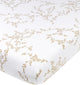 Meyco baby branches hoeslaken ledikant - sand - 60x120cm
