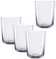 Leonardo leggero glas 330ml lavanda - set 4