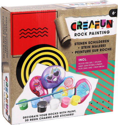 Creafun Hobbyset Painting Stones