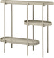 Woood sidetable noan - hout metaal - beige - 80x90x28