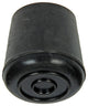 Mack 1047730 - tappo in gomma nero ø 28 mm 4 pz | 6 pezzi