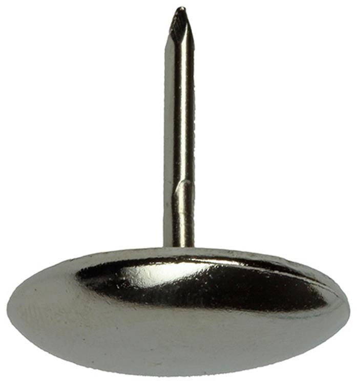 Mack 1047786 - 8st stoelglijder met nagel metaal 23mm | 6 stuks